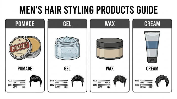 Best Hair Styling Products for Men A Practical Guide to Everyday Grooming